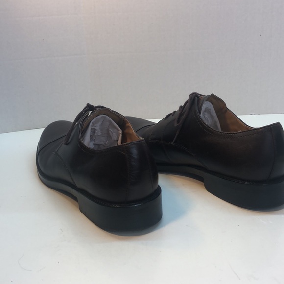 Chaps Brown Derby Dress Shoes Size 13 - Picture 8 of 13